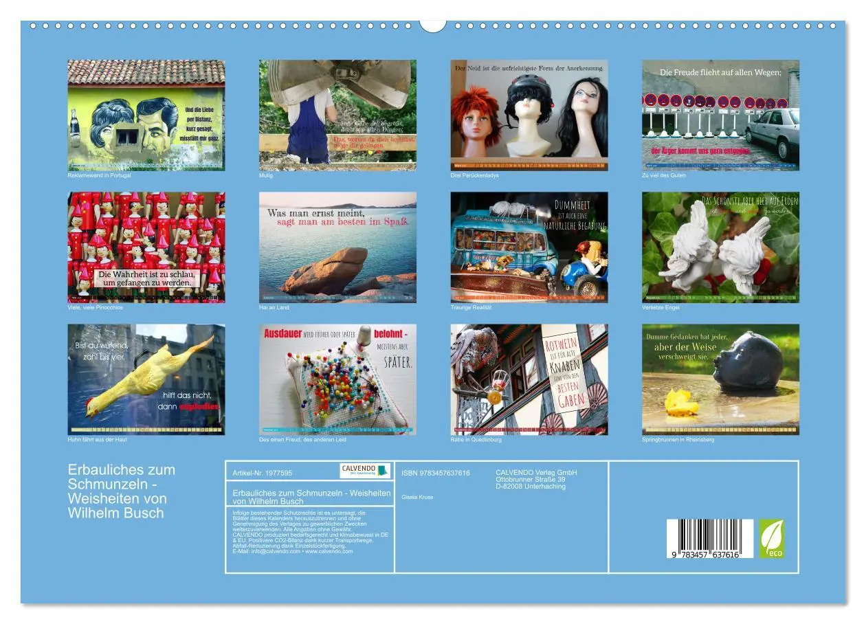 Bild: 9783457637616 | Erbauliches zum Schmunzeln - Weisheiten von Wilhelm Busch...