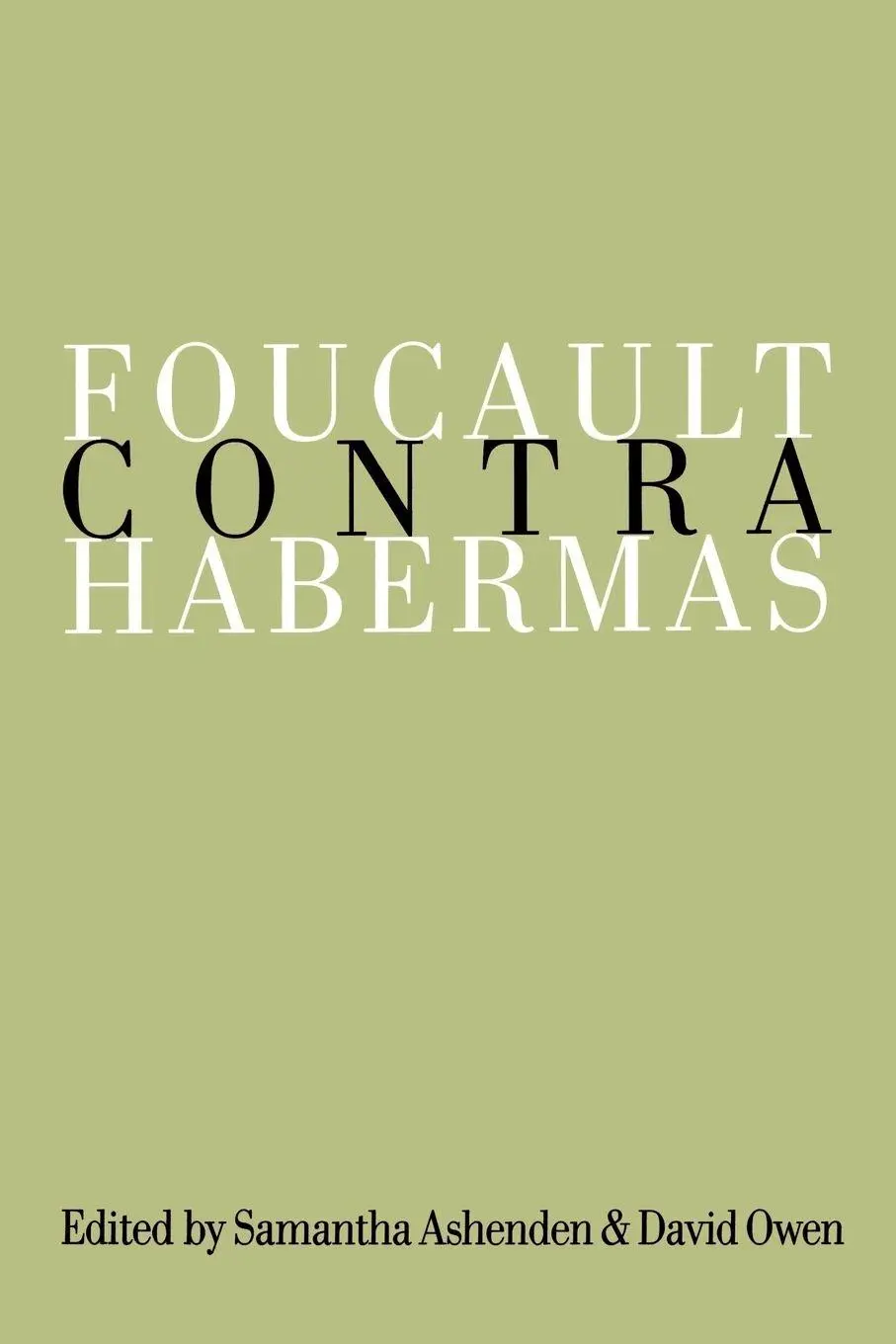 Cover: 9780803977716 | Foucault Contra Habermas | Samantha Ashenden (u. a.) | Taschenbuch
