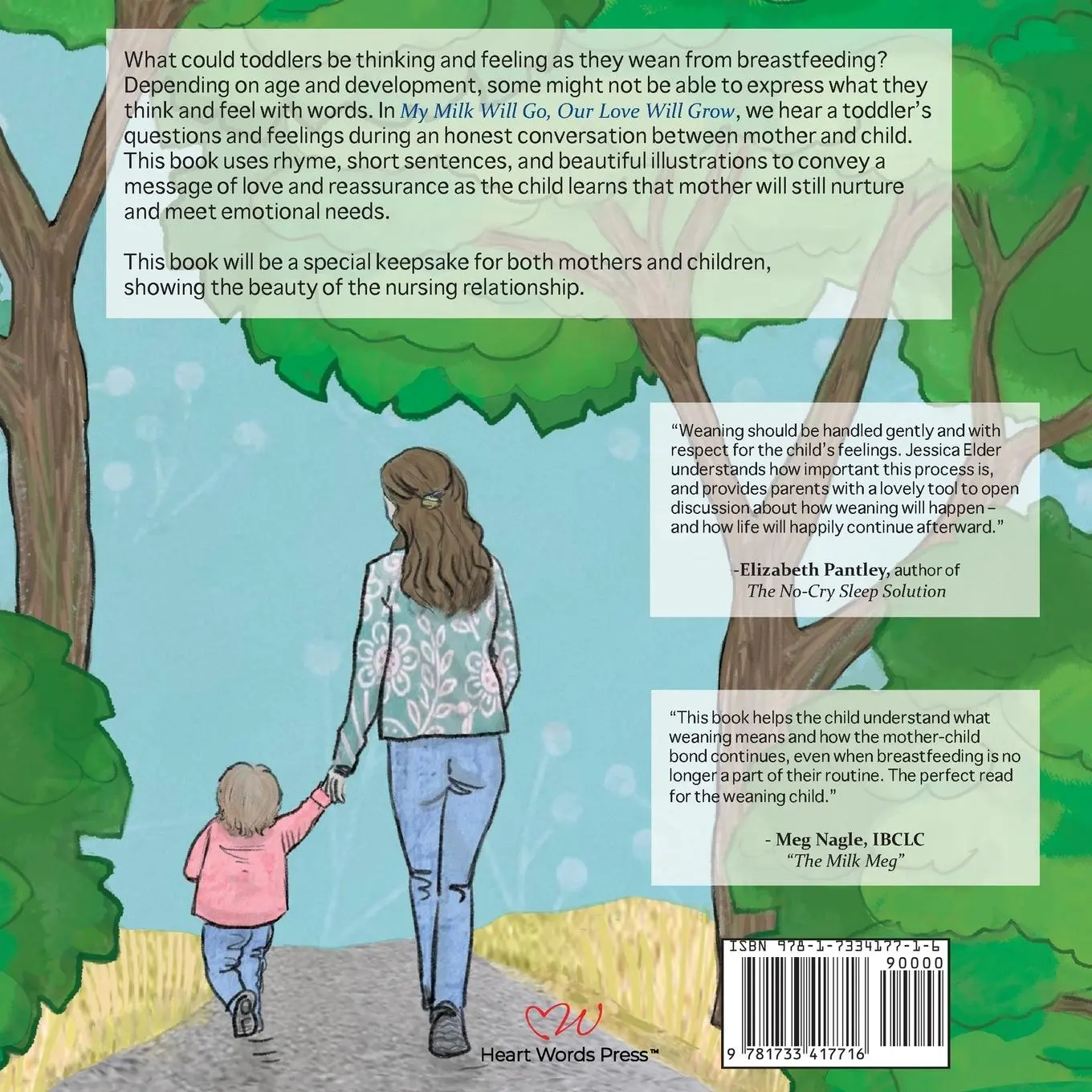 Rückseite: 9781733417716 | My Milk Will Go, Our Love Will Grow | A Book for Weaning | Elder