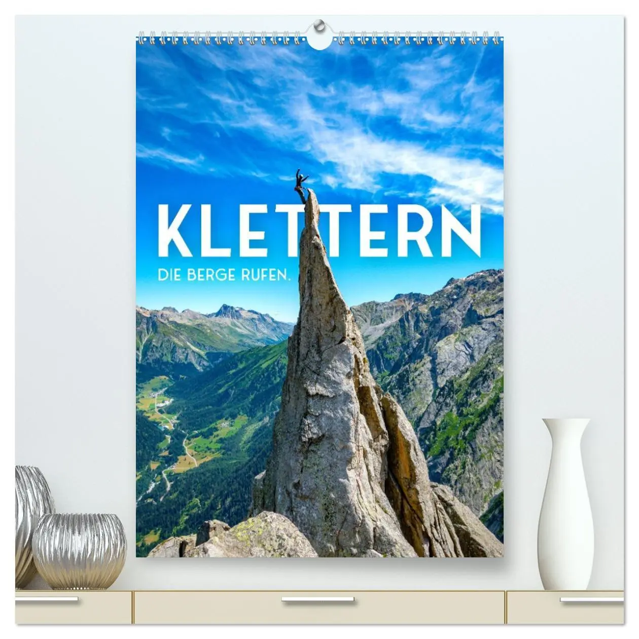 Cover: 9783516337716 | Klettern - Die Berge rufen. (hochwertiger Premium Wandkalender 2026...