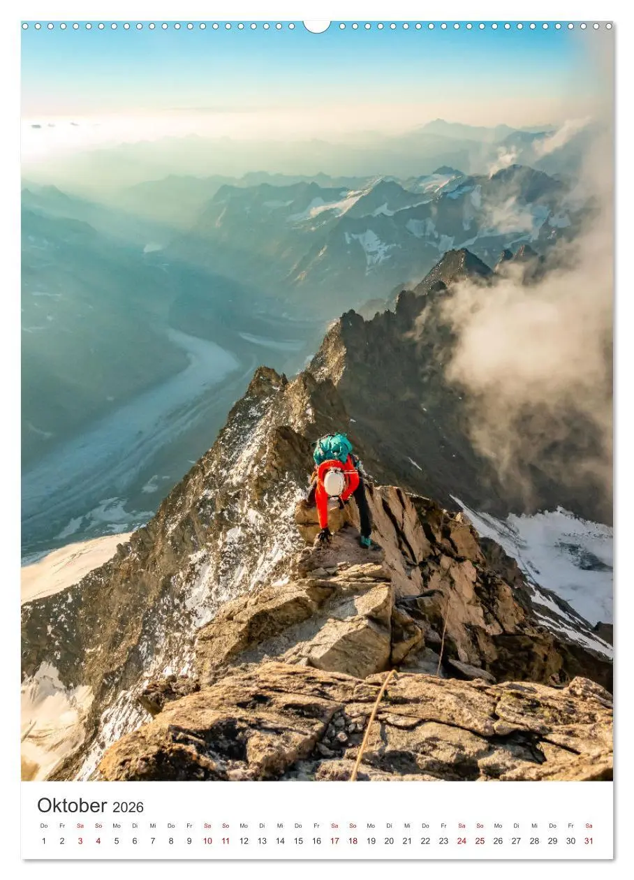 Bild: 9783516337716 | Klettern - Die Berge rufen. (hochwertiger Premium Wandkalender 2026...