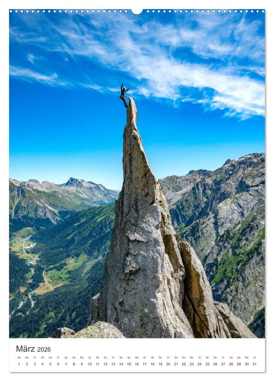 Bild: 9783516337716 | Klettern - Die Berge rufen. (hochwertiger Premium Wandkalender 2026...