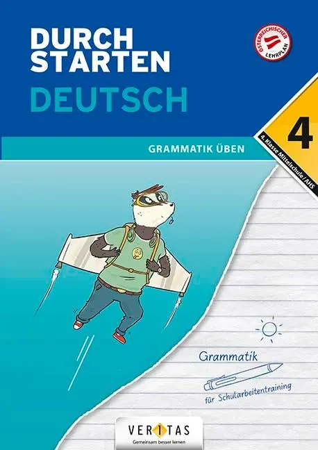 Cover: 9783710137716 | Durchstarten 4. Klasse - Deutsch Mittelschule/AHS - Grammatik | Igler