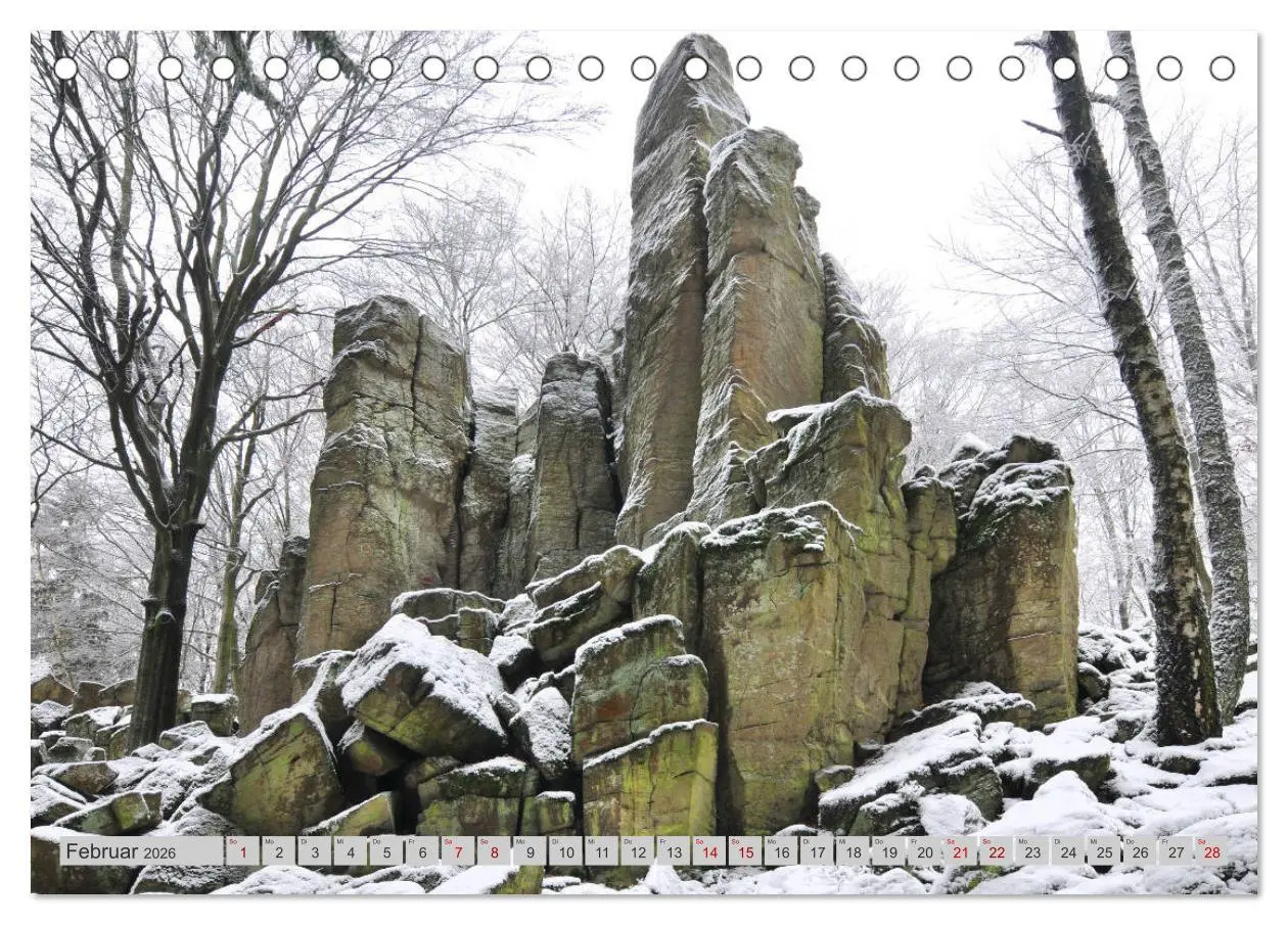 Bild: 9783457787816 | Rhön - Basalt (Tischkalender 2026 DIN A5 quer), CALVENDO...