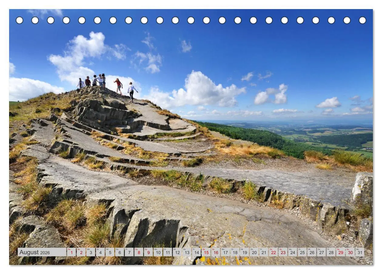 Bild: 9783457787816 | Rhön - Basalt (Tischkalender 2026 DIN A5 quer), CALVENDO...