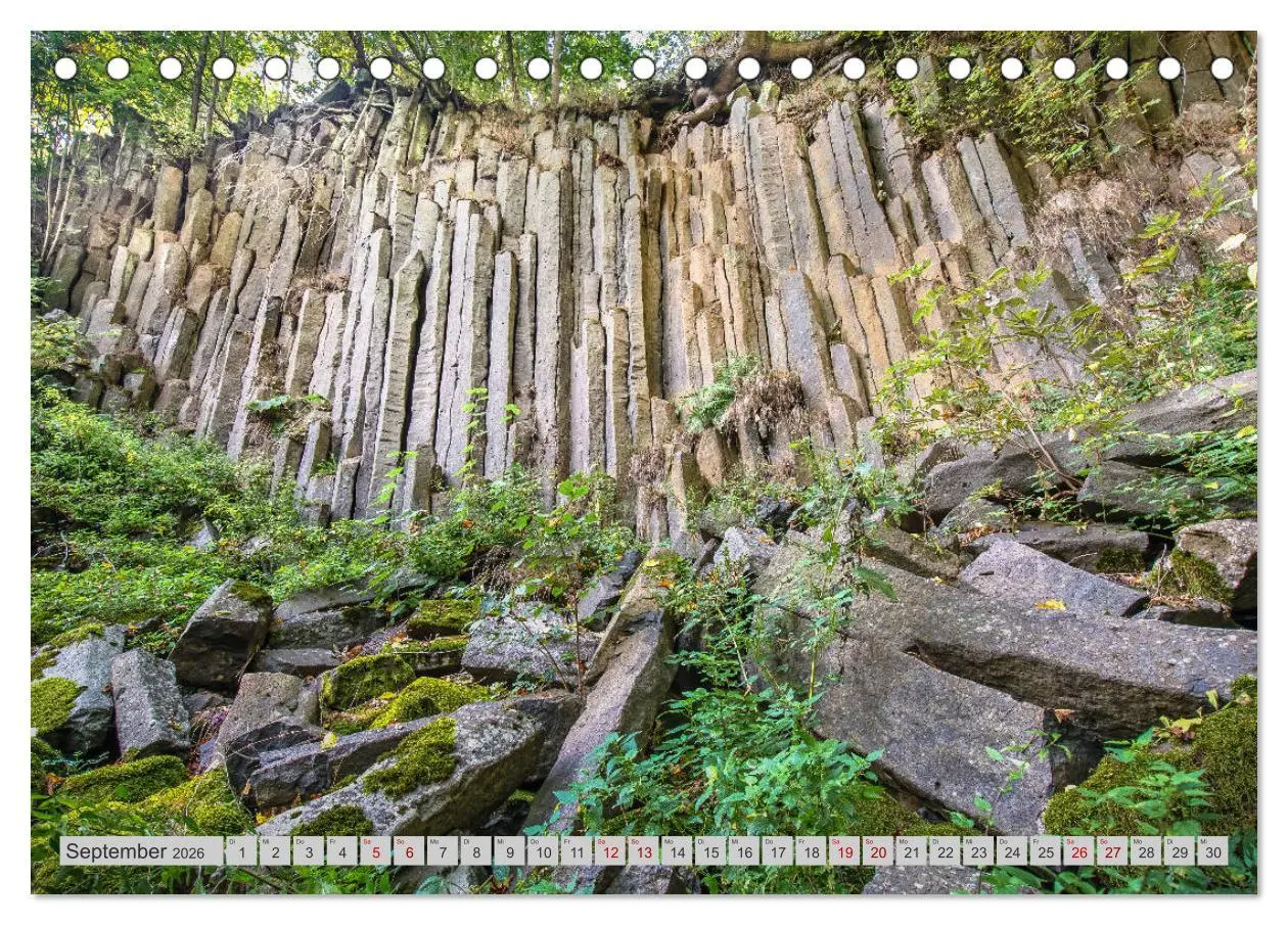 Bild: 9783457787816 | Rhön - Basalt (Tischkalender 2026 DIN A5 quer), CALVENDO...