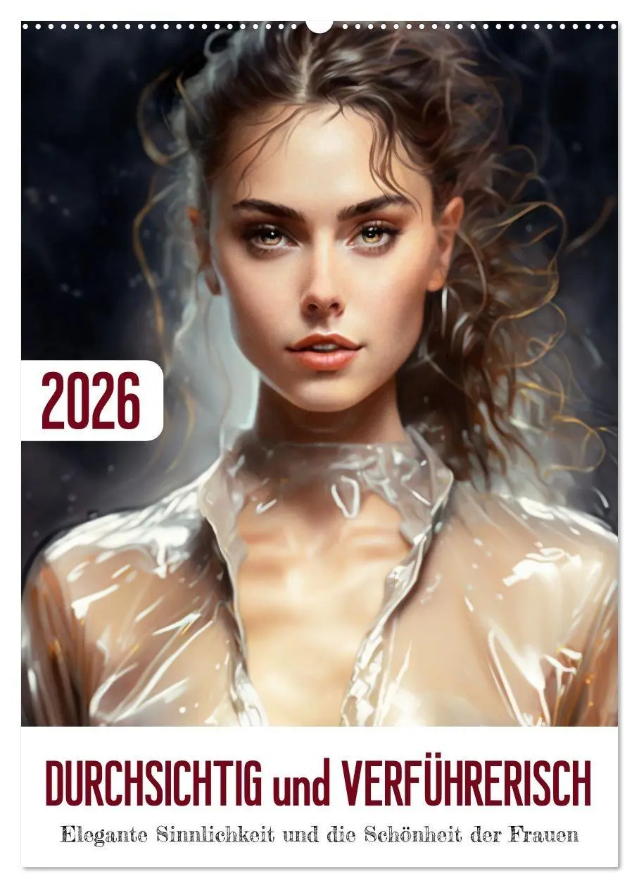 Cover: 9783516327816 | Durchsichtig und verführerisch (Wandkalender 2026 DIN A2 hoch),...