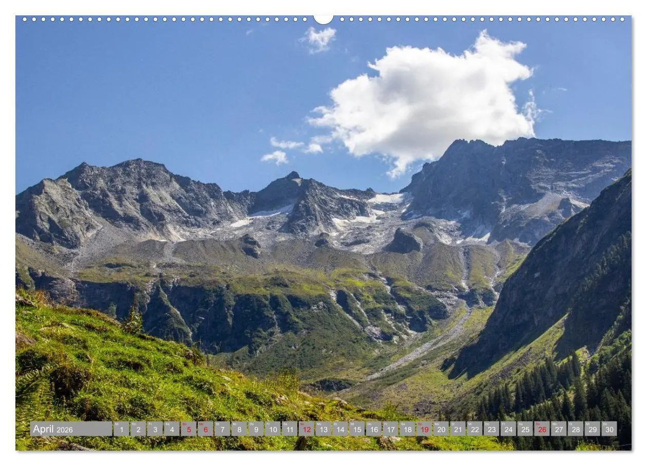 Bild: 9783516707816 | Die Zillertaler Alpen (hochwertiger Premium Wandkalender 2026 DIN...