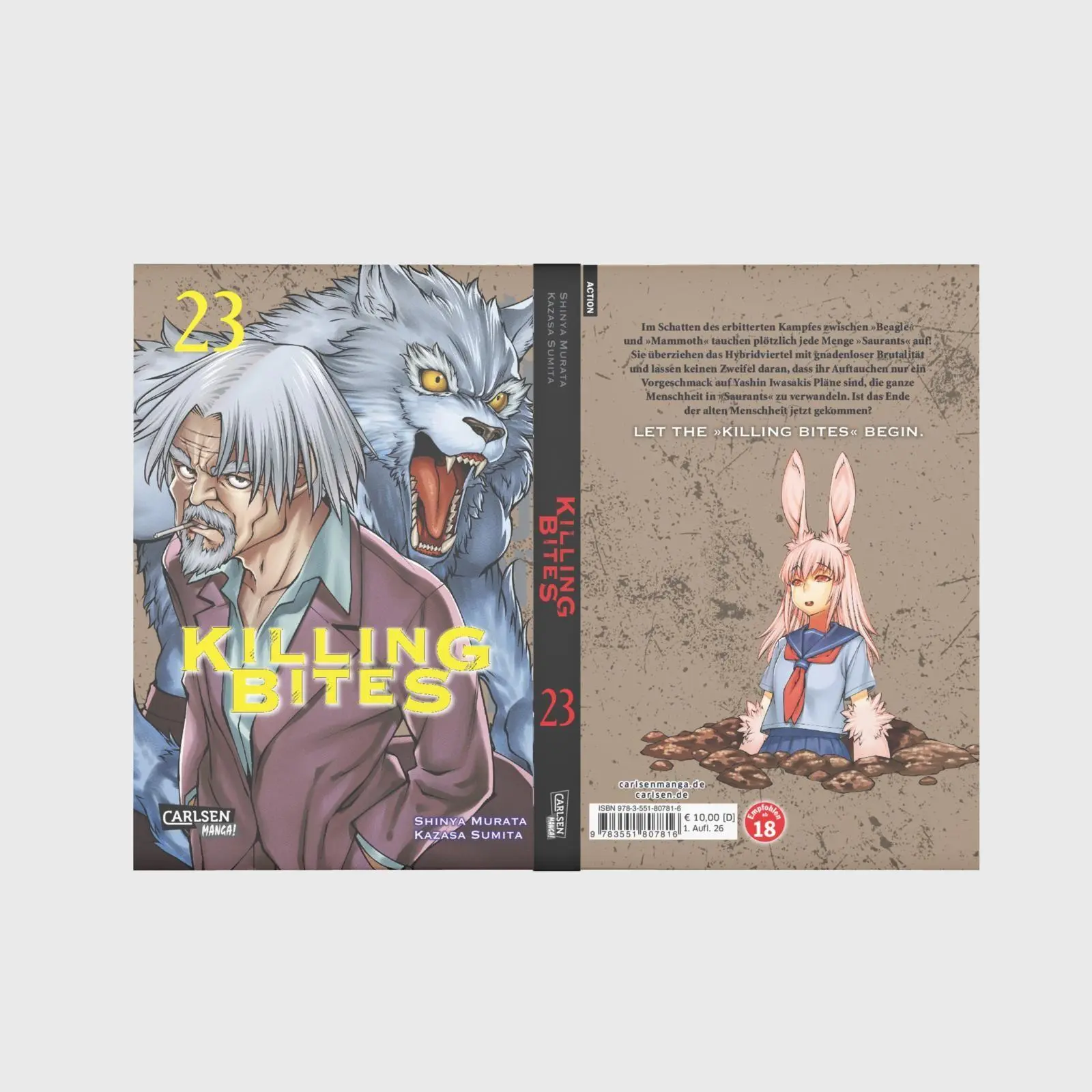 Bild: 9783551807816 | Killing Bites 23 | Blutige Fantasy-Action um animalische Killer!