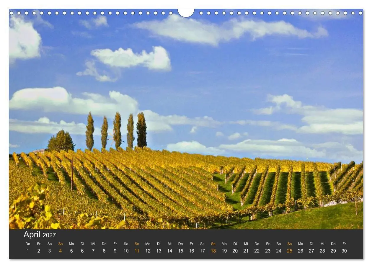 Bild: 9783594167816 | Die Südsteirischen Weinstrasse (Wandkalender 2027 DIN A3 quer),...