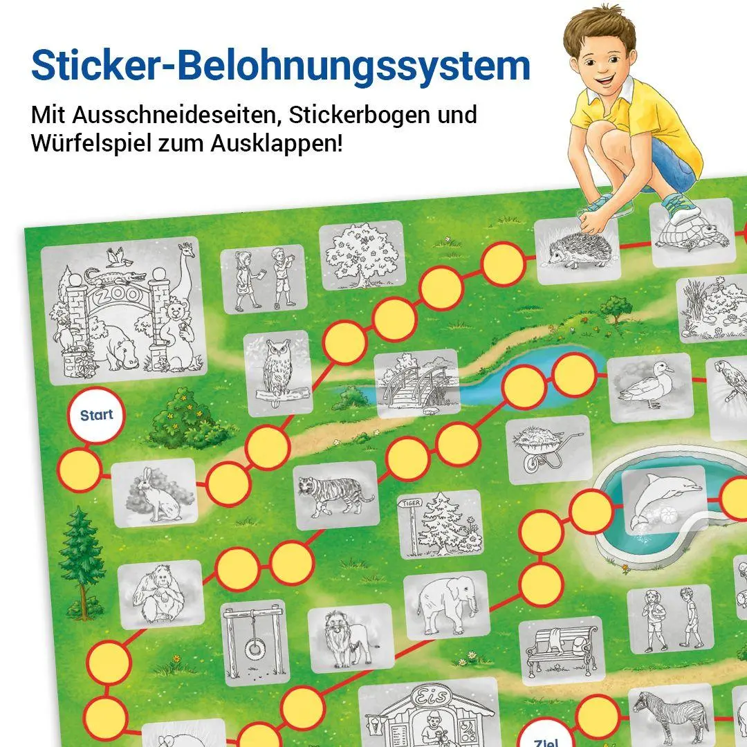 Bild: 9783619147816 | ABC der Tiere - Fit für den Schulbeginn - Übungsheft | Broschüre
