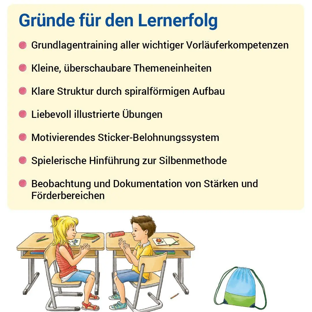 Bild: 9783619147816 | ABC der Tiere - Fit für den Schulbeginn - Übungsheft | Broschüre