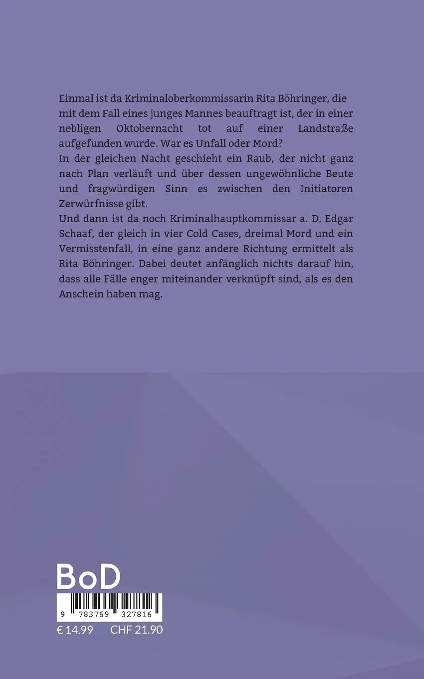 Rückseite: 9783769327816 | Schaafspelz | Ein Edgar Schaaf-Krimi | Pit Ferman | Taschenbuch | 2025