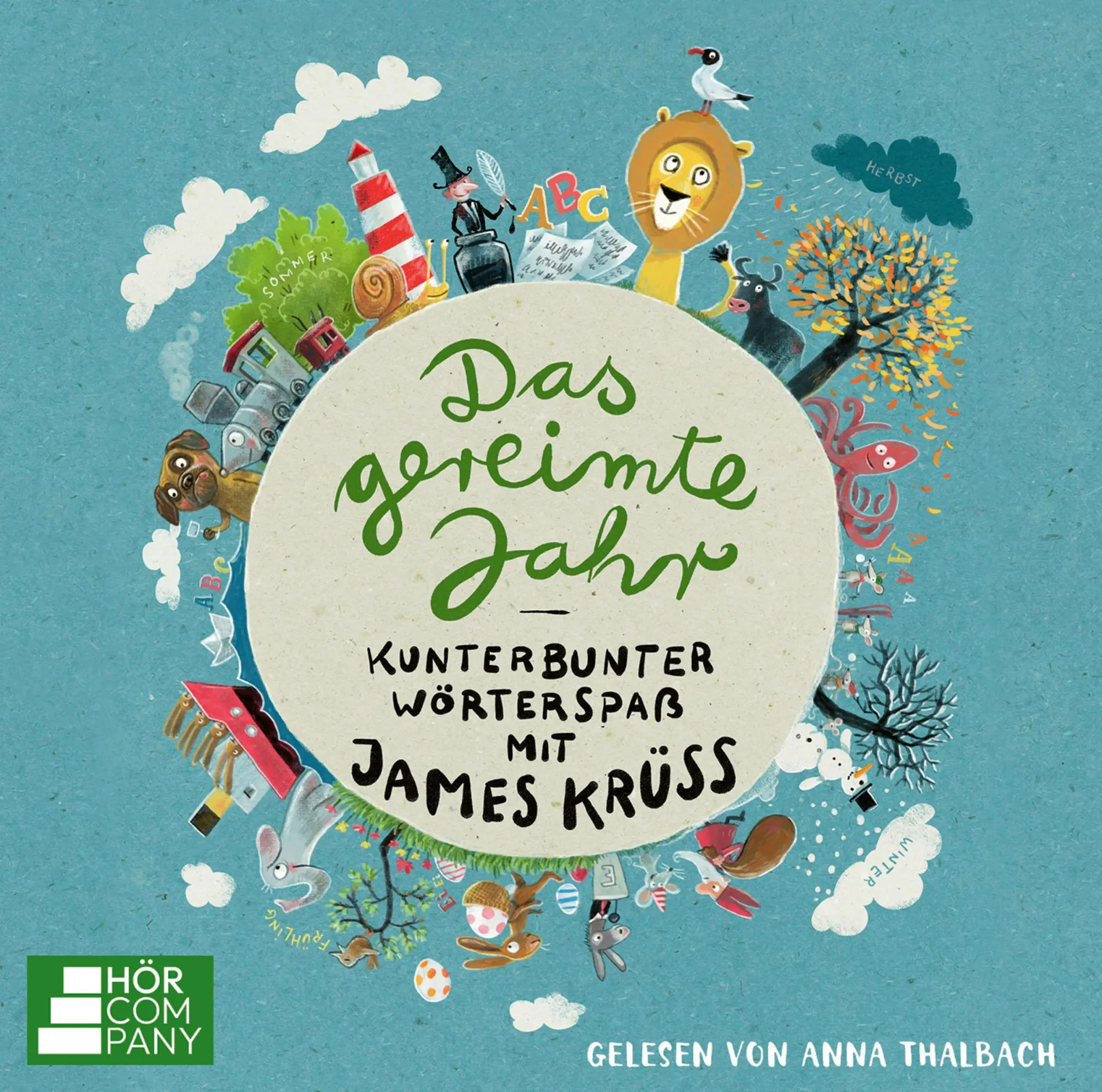 Cover: 9783785787816 | Das gereimte Jahr - Kunterbunter Wörterspaß mit James Krüss | Krüss