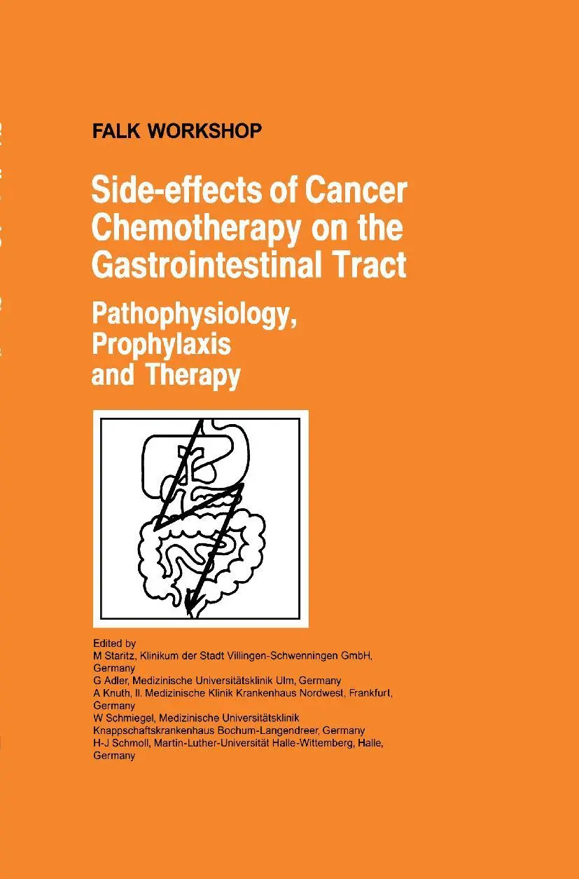 Cover: 9780792387916 | Side-effects of Cancer Chemotherapy on the Gastrointestinal Tract | x