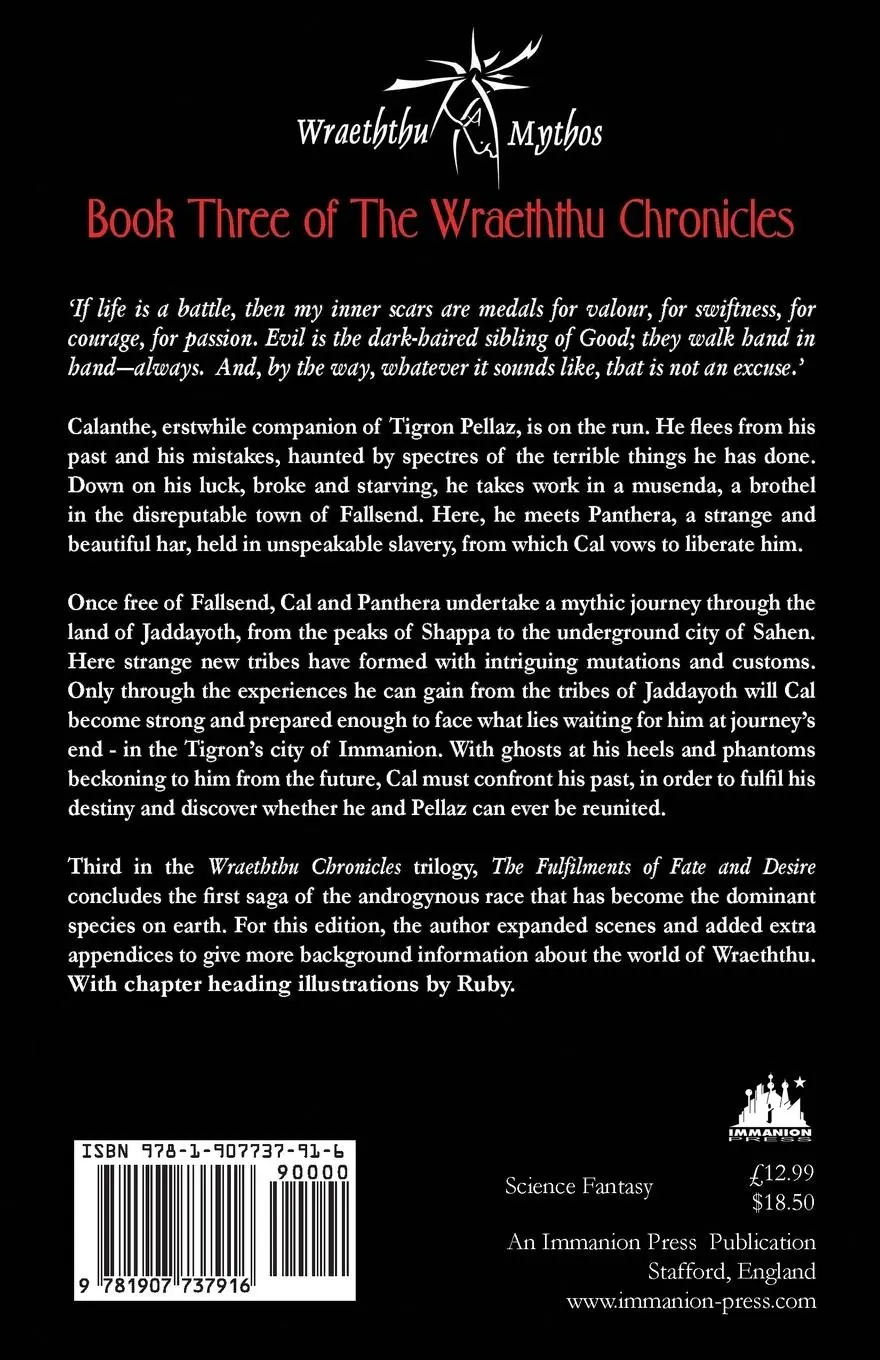Rückseite: 9781907737916 | The Fulfilments of Fate and Desire | Storm Constantine | Taschenbuch