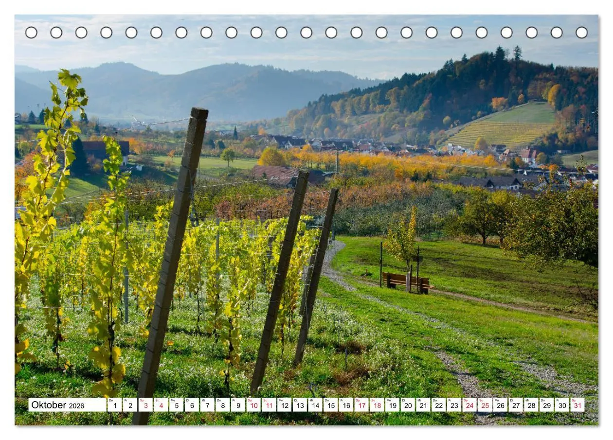 Bild: 9783457777916 | Idyllischer Schwarzwald (Tischkalender 2026 DIN A5 quer), CALVENDO...