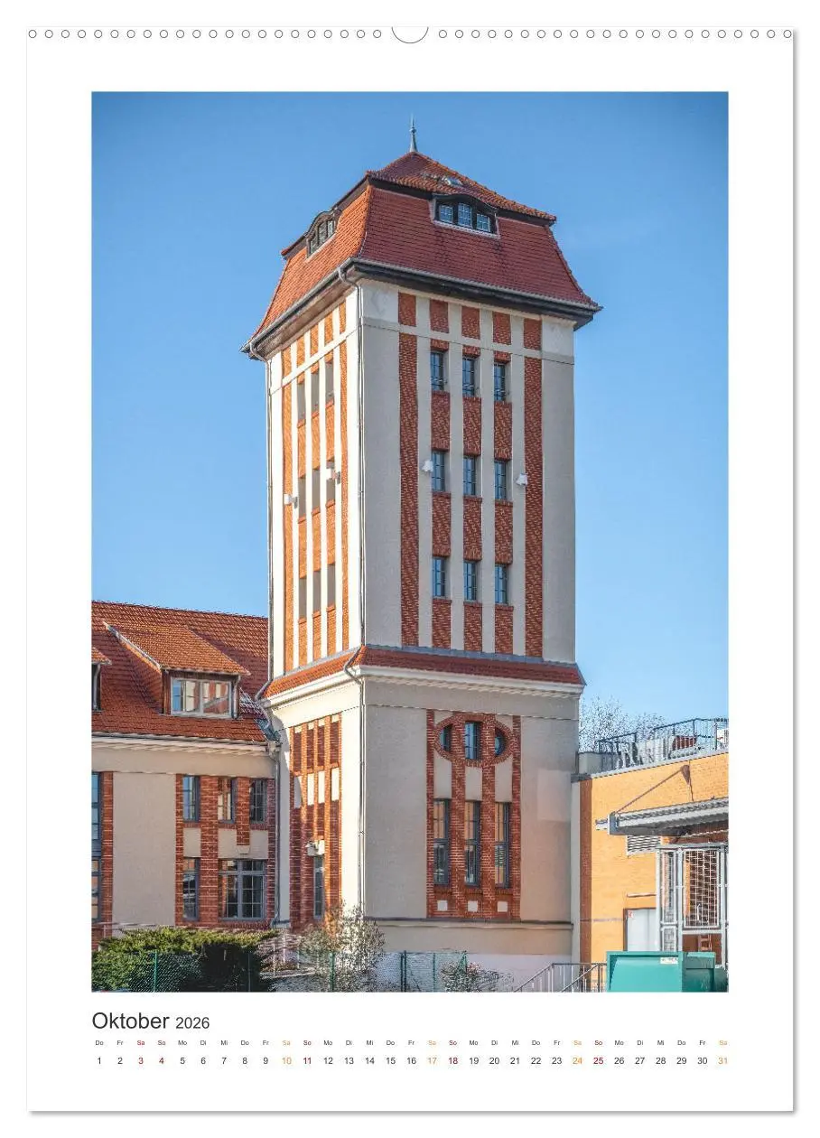 Bild: 9783516317916 | Alte Wassertürme (Wandkalender 2026 DIN A2 hoch), CALVENDO...