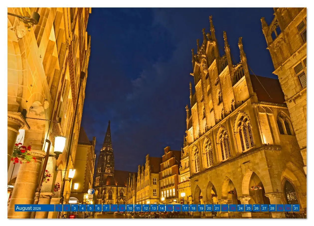 Bild: 9783516627916 | Magisches Münster (hochwertiger Premium Wandkalender 2026 DIN A2...