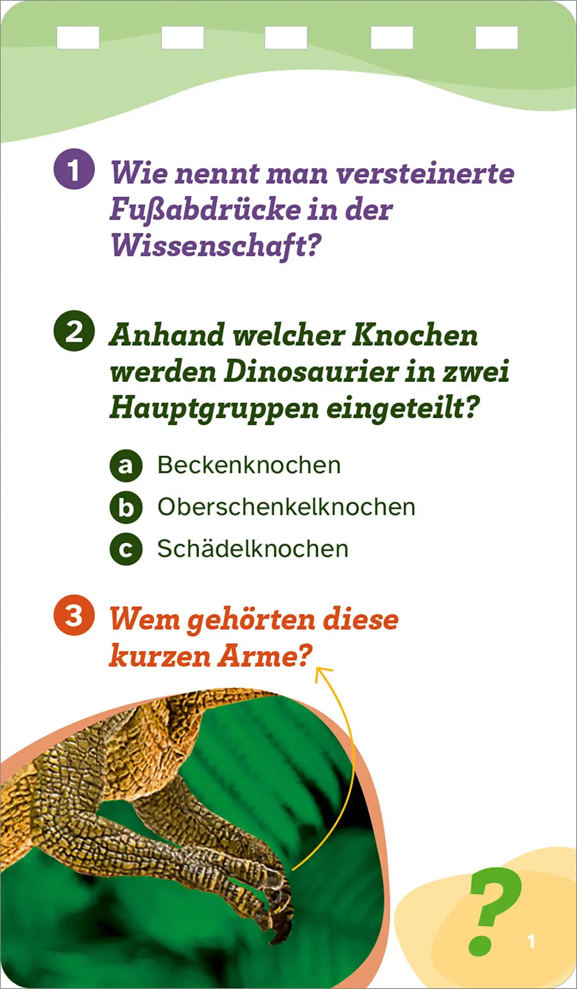 Bild: 9783788677916 | WAS IST WAS Quiz Dinosaurier | KG | Taschenbuch | 80 S. | Deutsch