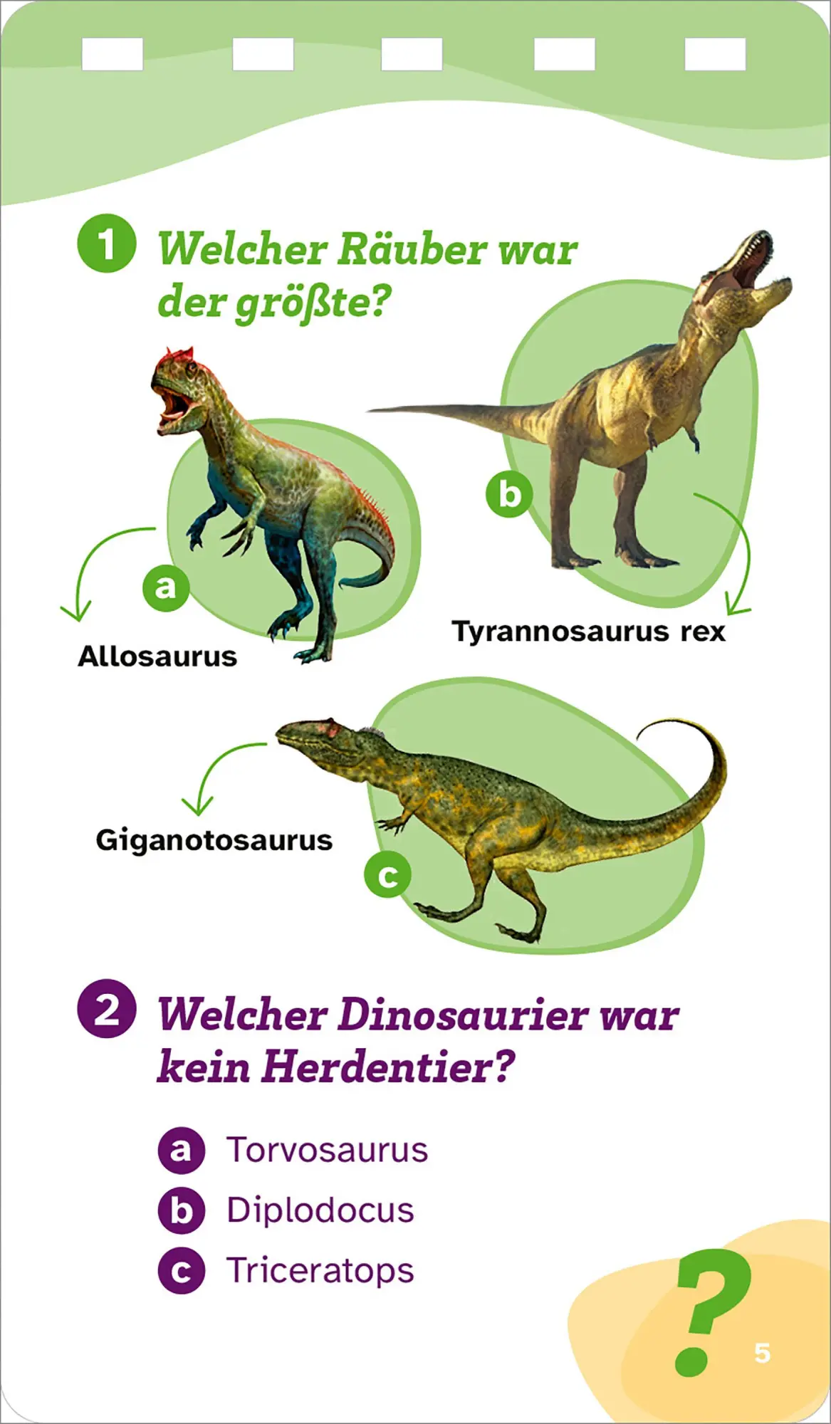 Bild: 9783788677916 | WAS IST WAS Quiz Dinosaurier | KG | Taschenbuch | 80 S. | Deutsch