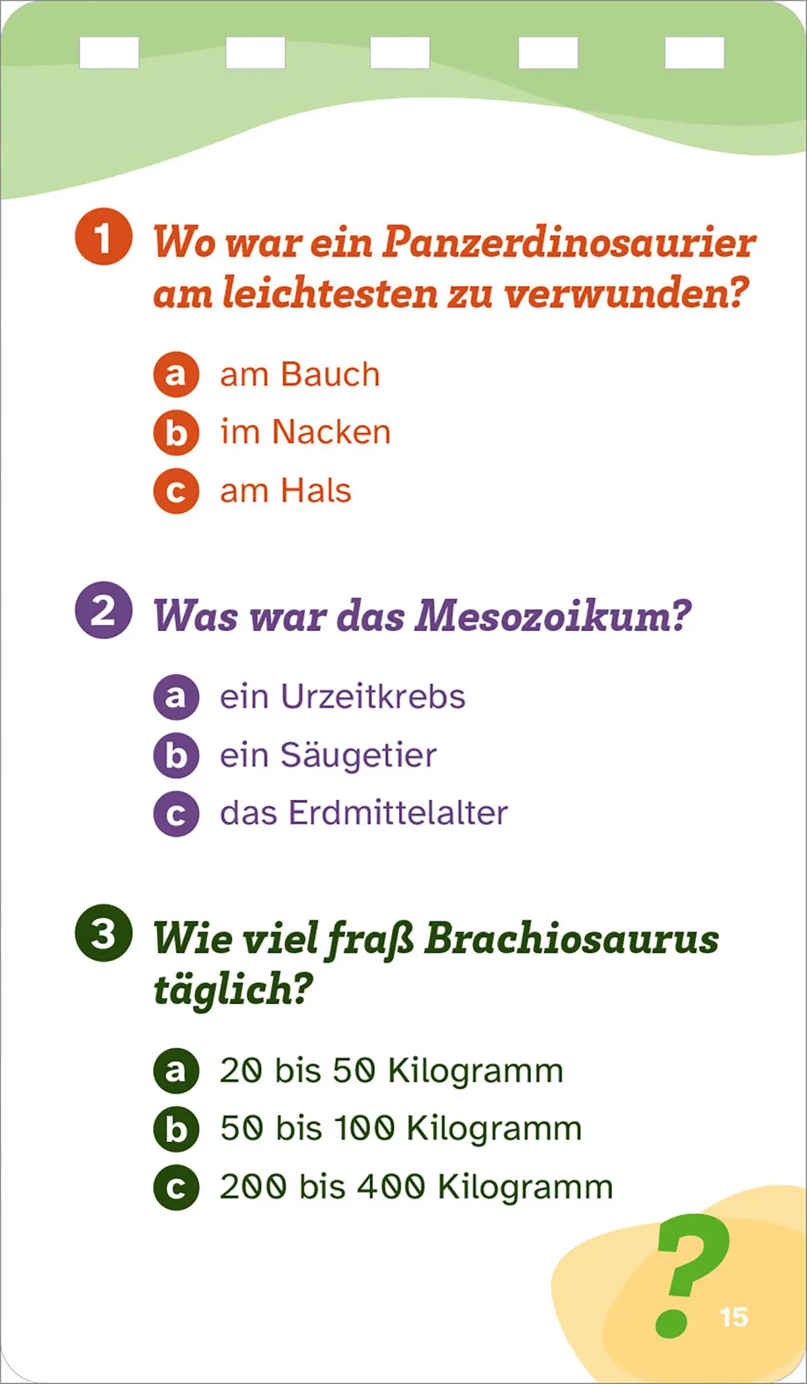 Bild: 9783788677916 | WAS IST WAS Quiz Dinosaurier | KG | Taschenbuch | 80 S. | Deutsch