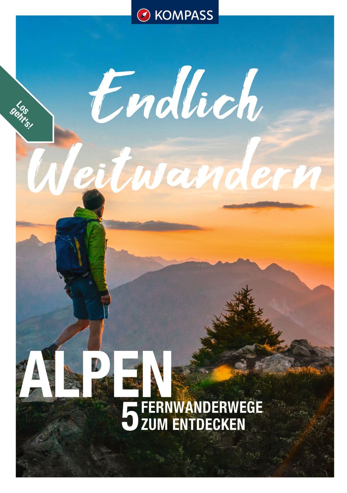Cover: 9783991217916 | KOMPASS Endlich Weitwandern - Alpen (mit Alpenüberquerungen) | Buch