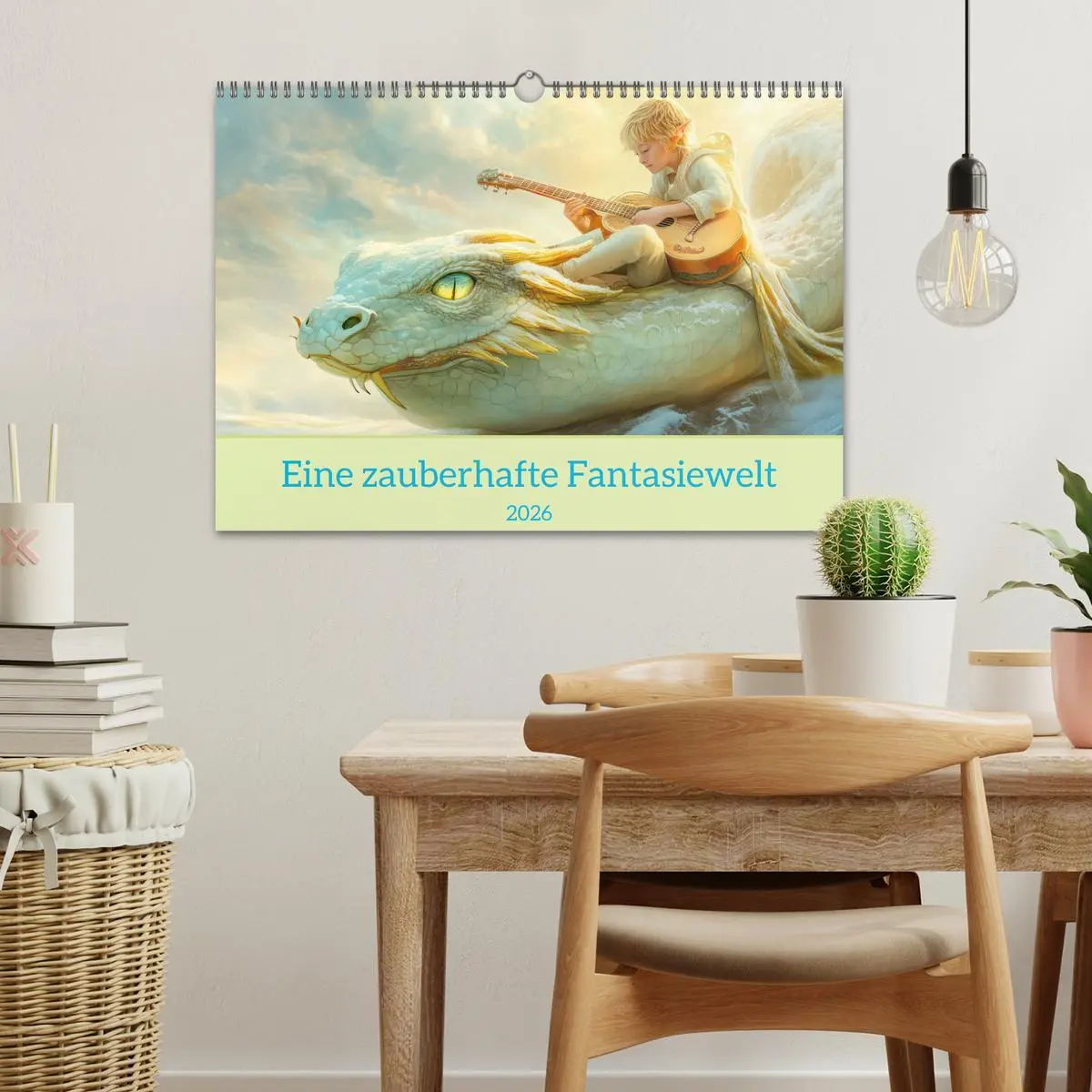 Bild: 9783457358016 | Eine zauberhafte Fantasiewelt (Wandkalender 2026 DIN A3 quer),...