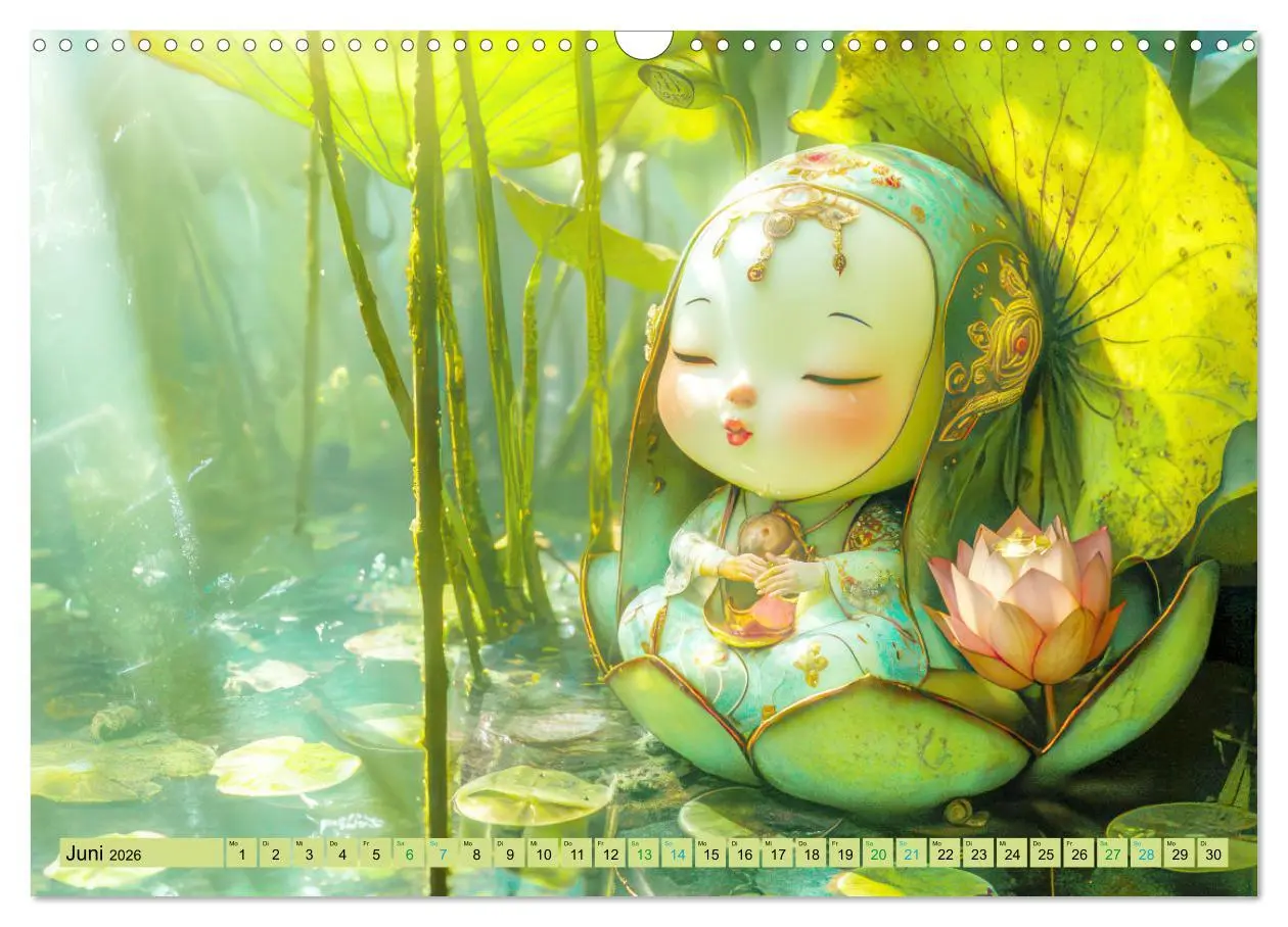 Bild: 9783457358016 | Eine zauberhafte Fantasiewelt (Wandkalender 2026 DIN A3 quer),...