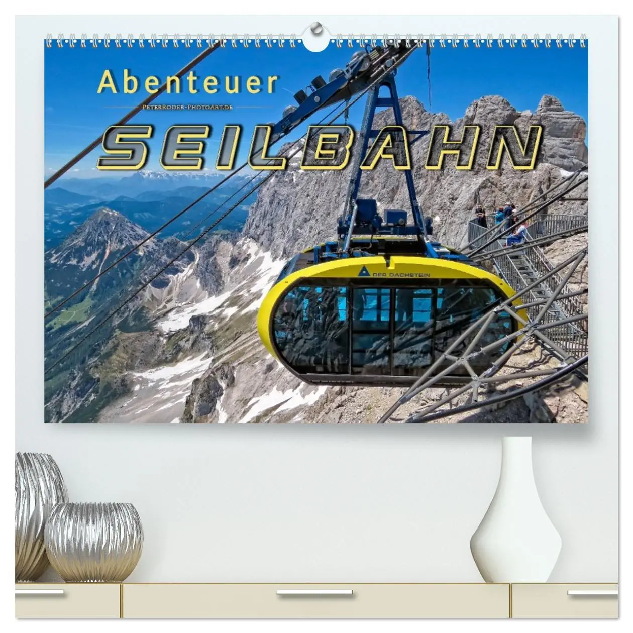 Cover: 9783457738016 | Abenteuer Seilbahn (hochwertiger Premium Wandkalender 2026 DIN A2...