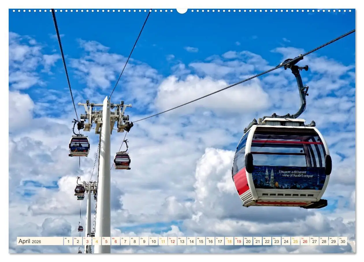 Bild: 9783457738016 | Abenteuer Seilbahn (hochwertiger Premium Wandkalender 2026 DIN A2...