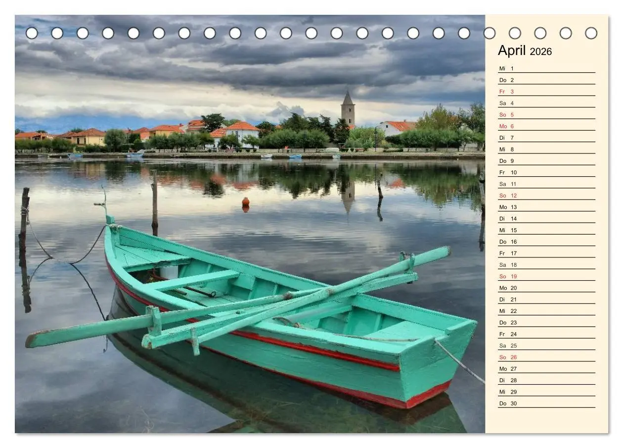Bild: 9783457978016 | Zadar und Norddalmatien (Tischkalender 2026 DIN A5 quer), CALVENDO...