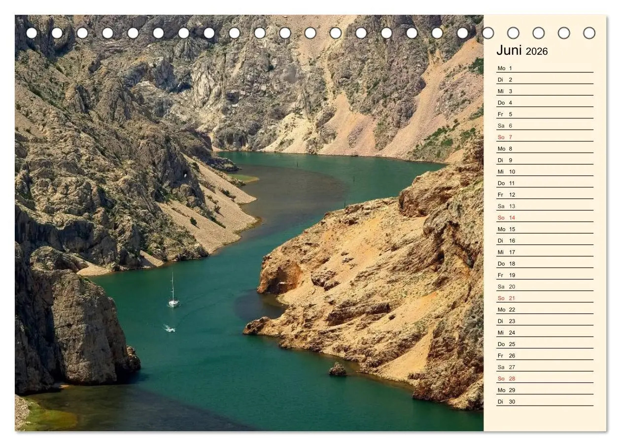 Bild: 9783457978016 | Zadar und Norddalmatien (Tischkalender 2026 DIN A5 quer), CALVENDO...