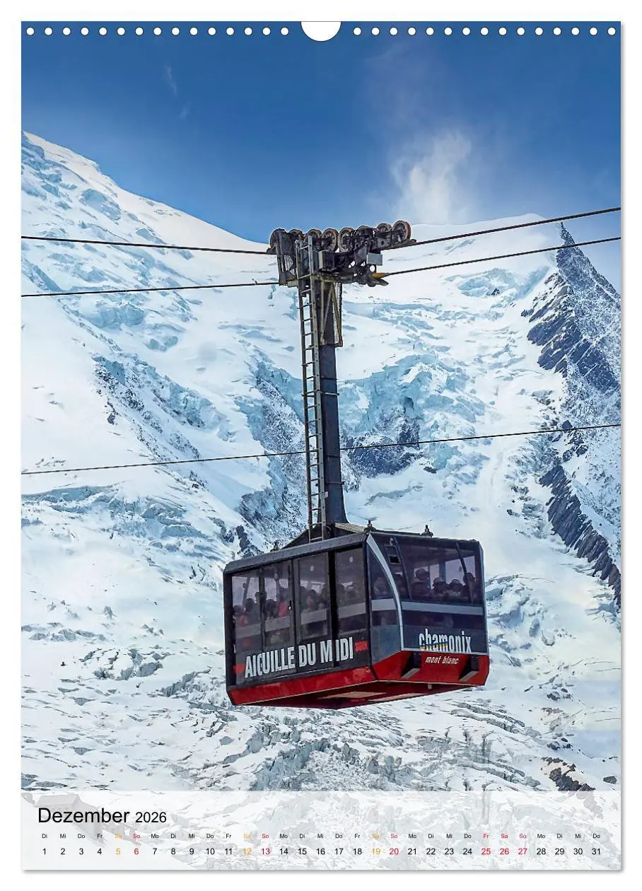 Bild: 9783516378016 | Nervenkitzel Seilbahn (Wandkalender 2026 DIN A3 hoch), CALVENDO...