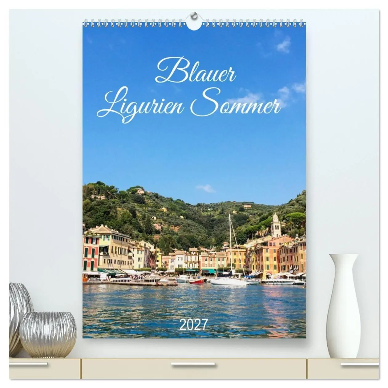 Cover: 9783569468016 | Blauer Ligurien Sommer (hochwertiger Premium Wandkalender 2027 DIN...
