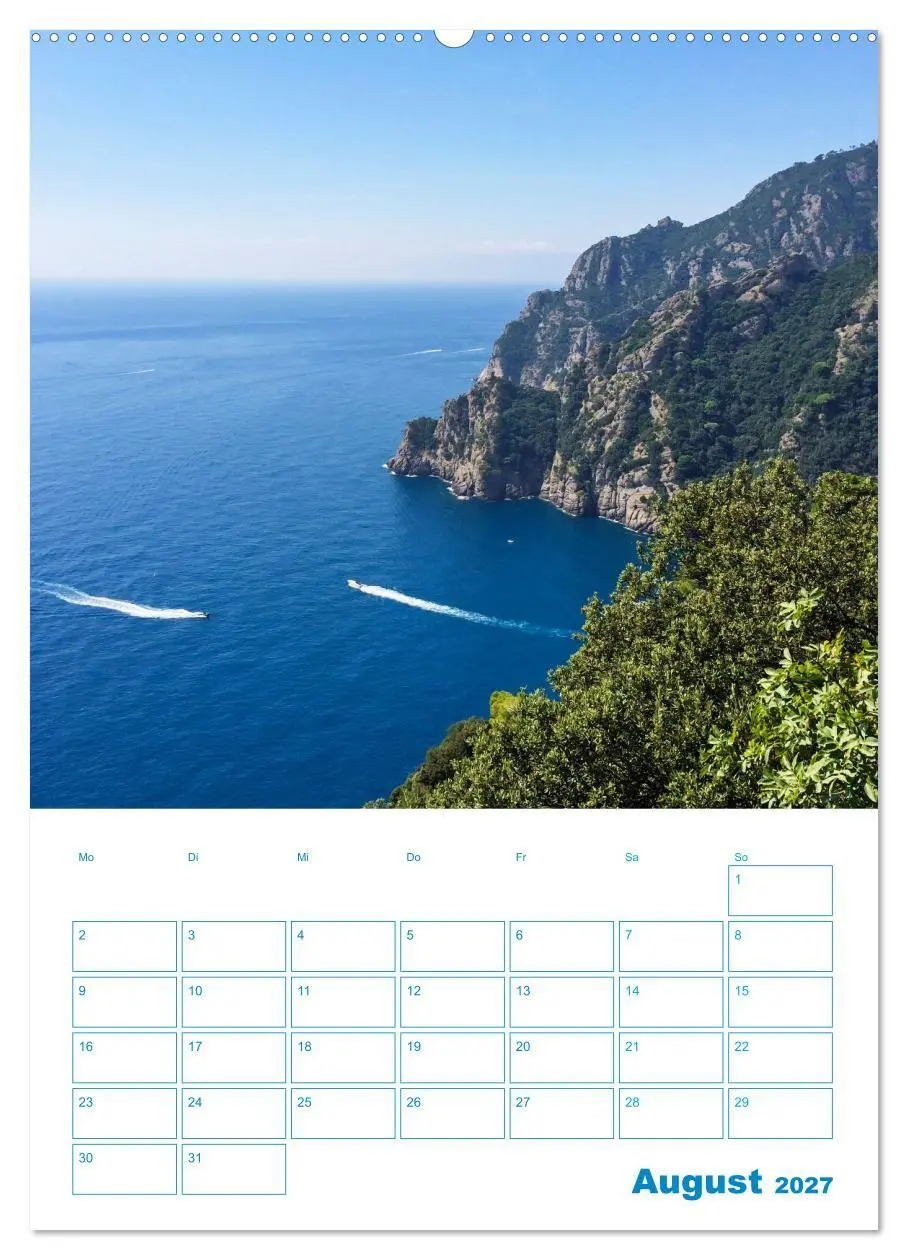 Bild: 9783569468016 | Blauer Ligurien Sommer (hochwertiger Premium Wandkalender 2027 DIN...
