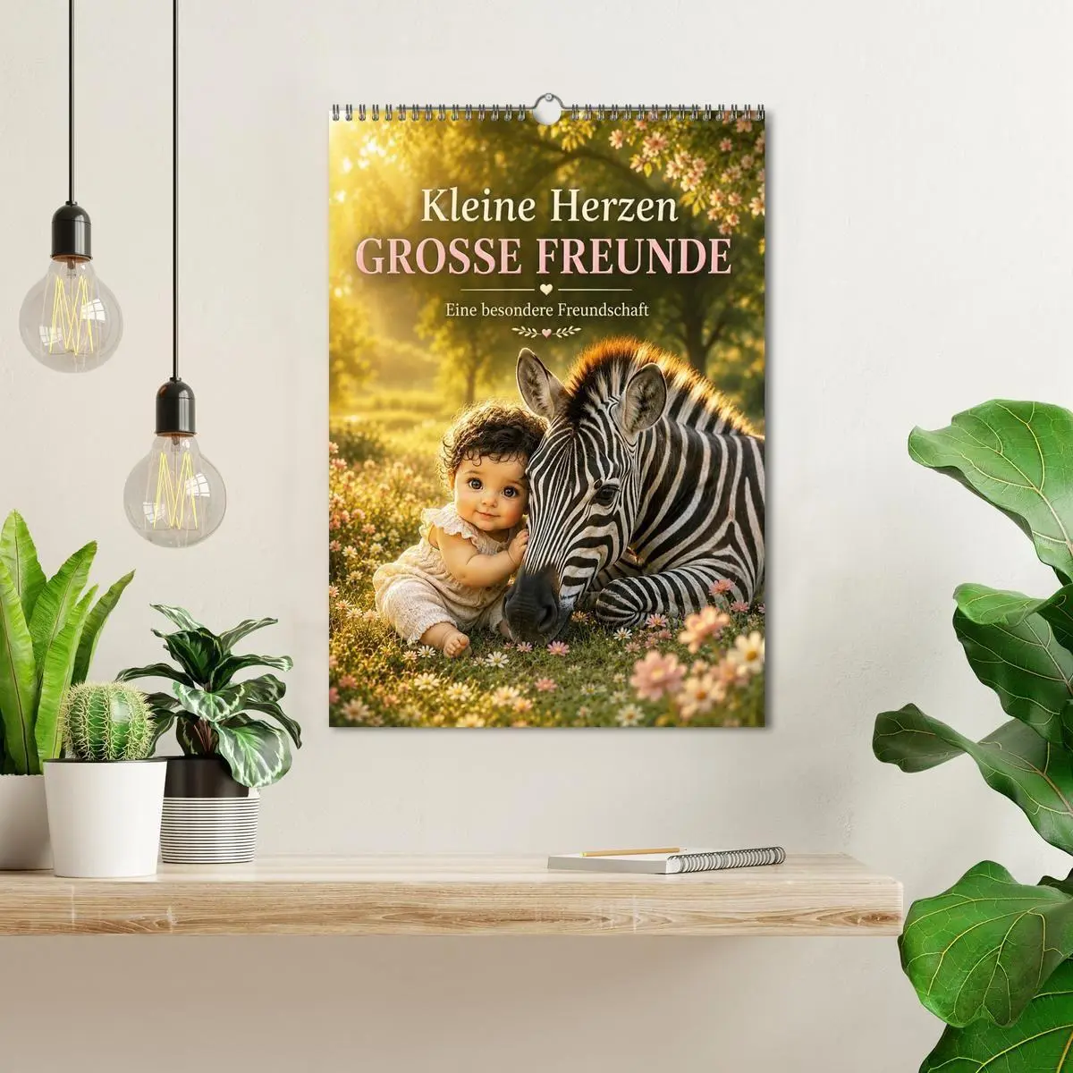 Bild: 9783594358016 | Kleine Herzen GROSSE FREUNDE (Wandkalender 2027 DIN A3 hoch),...