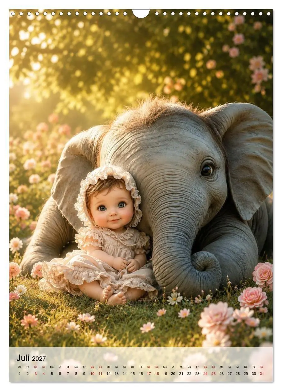 Bild: 9783594358016 | Kleine Herzen GROSSE FREUNDE (Wandkalender 2027 DIN A3 hoch),...