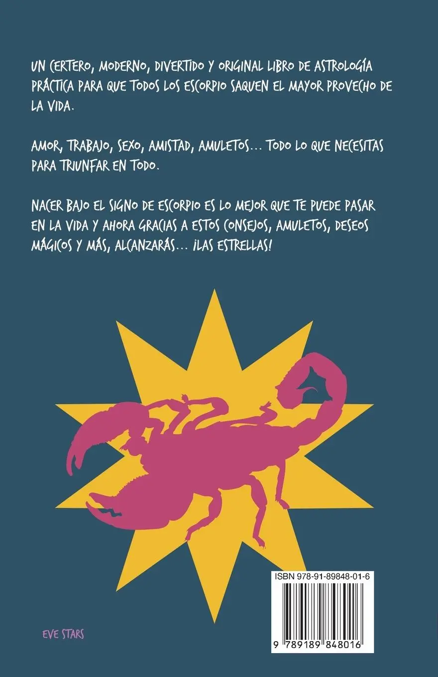 Rückseite: 9789189848016 | El libro secreto que todo Escorpio debería tener para triunfar en todo