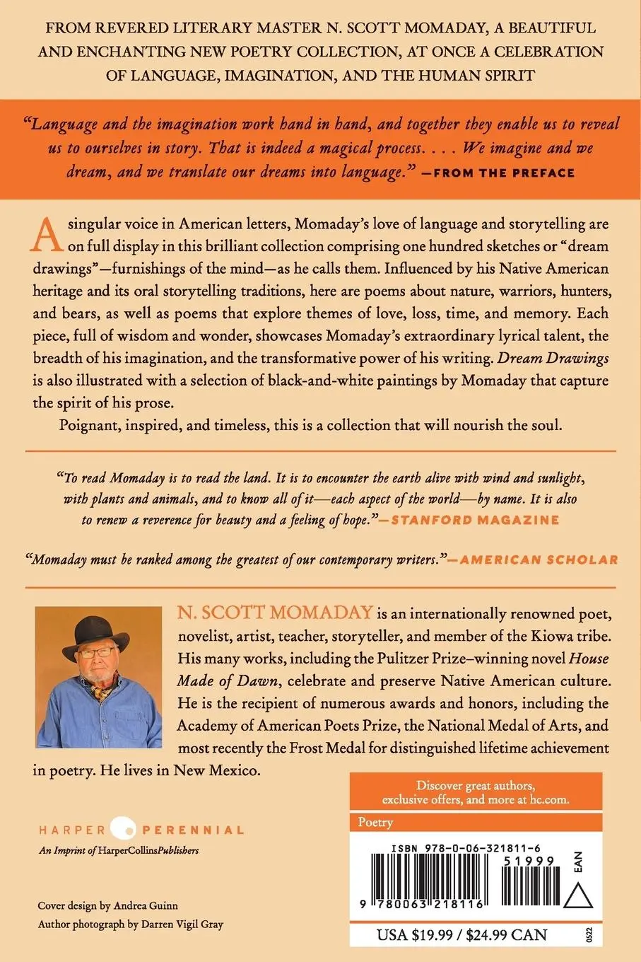 Rückseite: 9780063218116 | Dream Drawings | N. Scott Momaday | Taschenbuch | Englisch | 2024