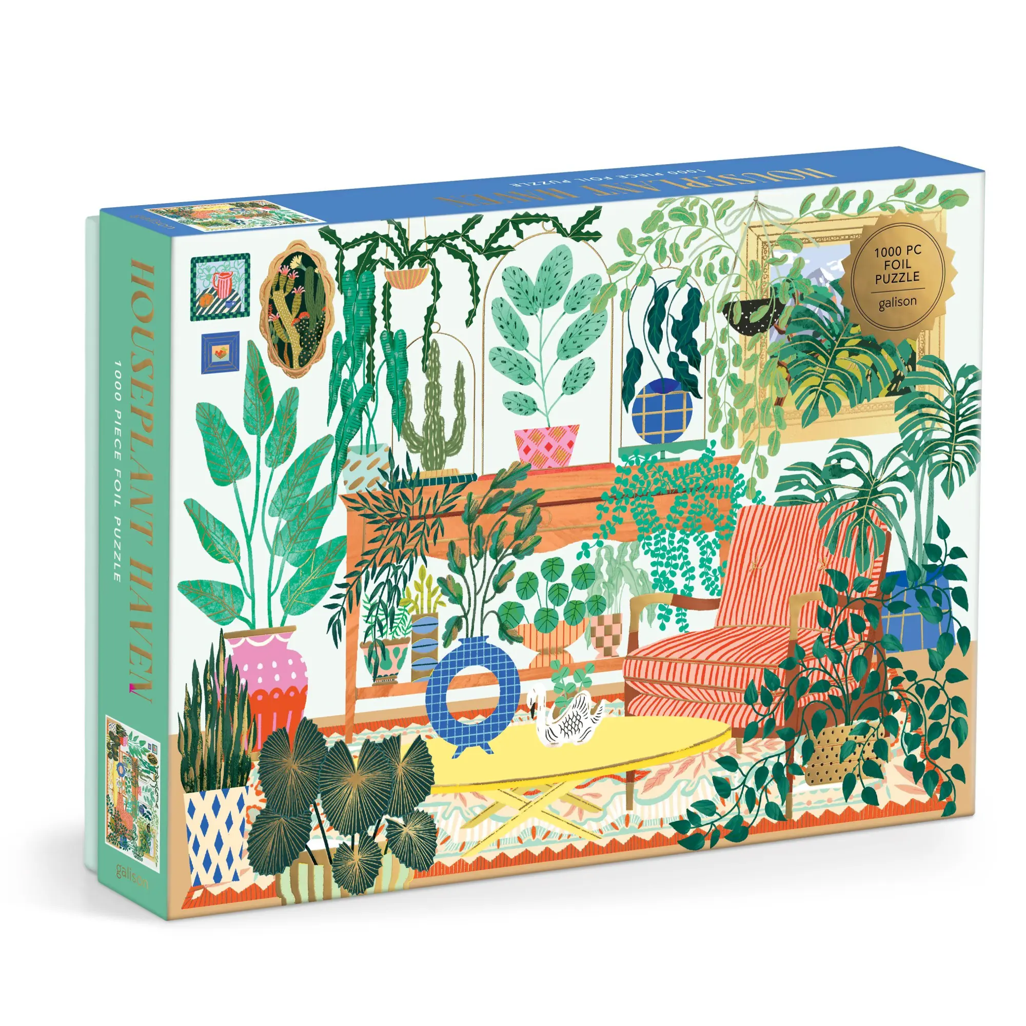 Cover: 9780735388116 | Houseplant Haven 1000 Piece Foil Puzzle | Spiel | Englisch | 2026