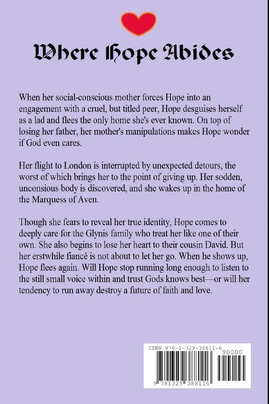 Rückseite: 9781329388116 | Where Hope Abides | Carolyn R Scheidies | Taschenbuch | Englisch