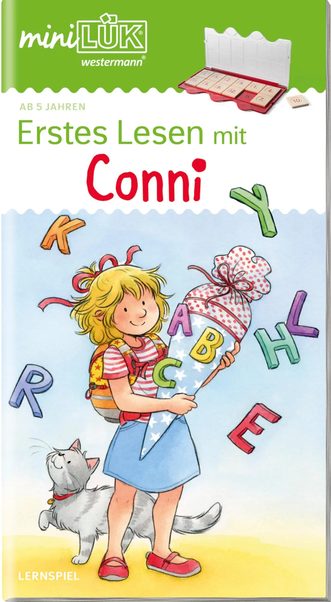 Cover: 9783072448116 | miniLÜK Erstes Lesen mit Conni | Vorschule/1. Klasse | Wibke Bierwald