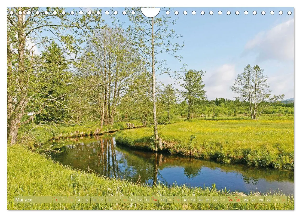 Bild: 9783457348116 | Arber, Rachel und Lusen: Der Hintere Bayerische Wald (Wandkalender...