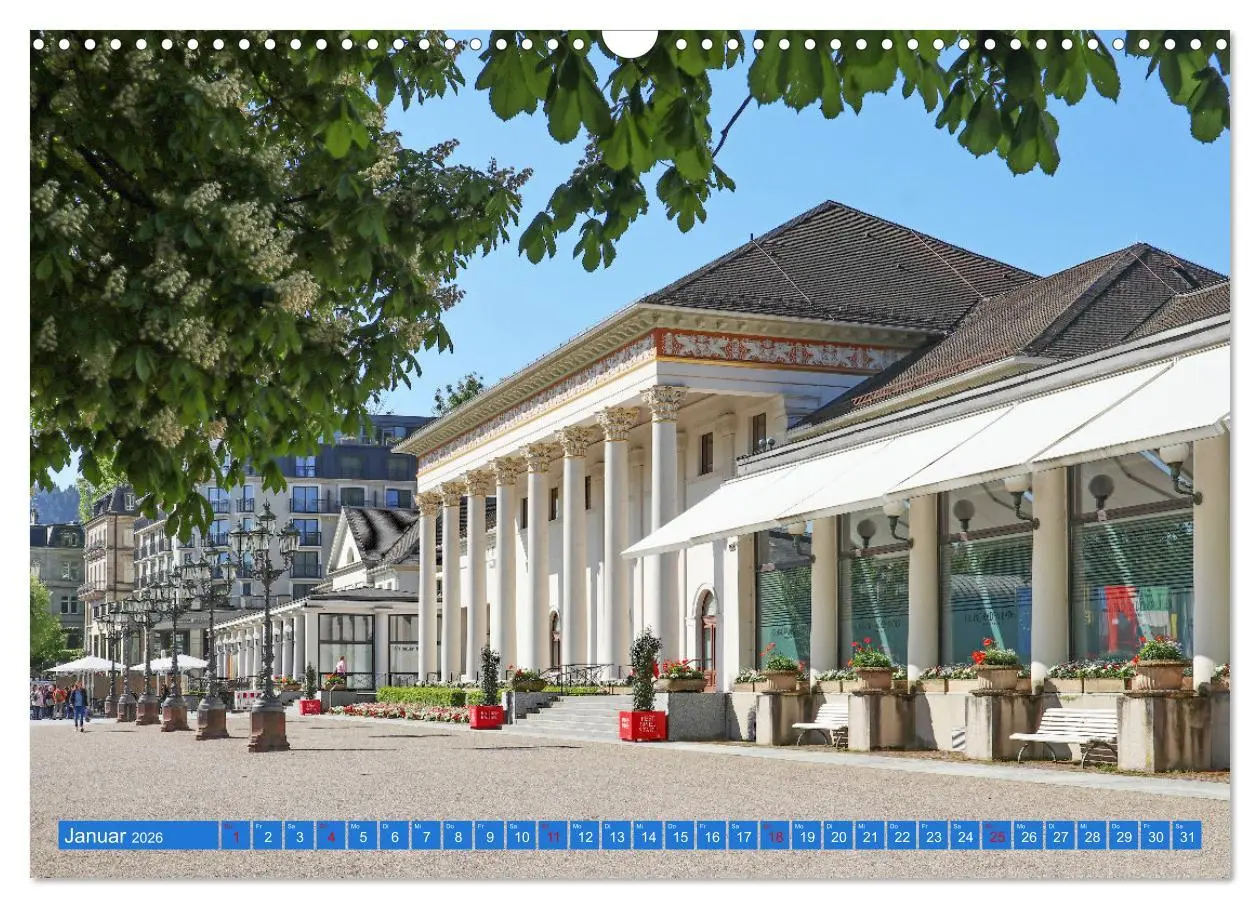Bild: 9783457588116 | So schön ist Baden-Baden (Wandkalender 2026 DIN A3 quer), CALVENDO...