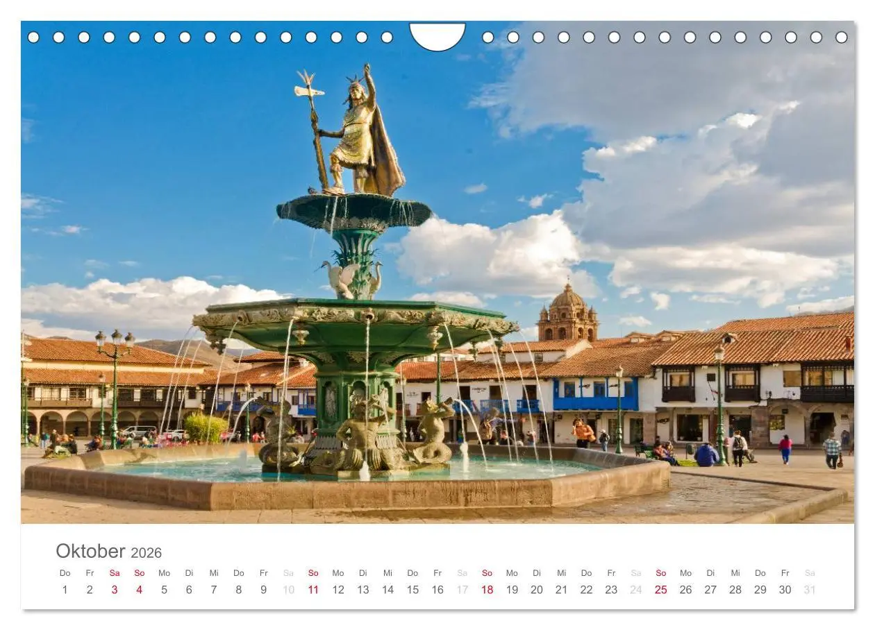 Bild: 9783457968116 | Peru - Perle der Anden (Wandkalender 2026 DIN A4 quer), CALVENDO...