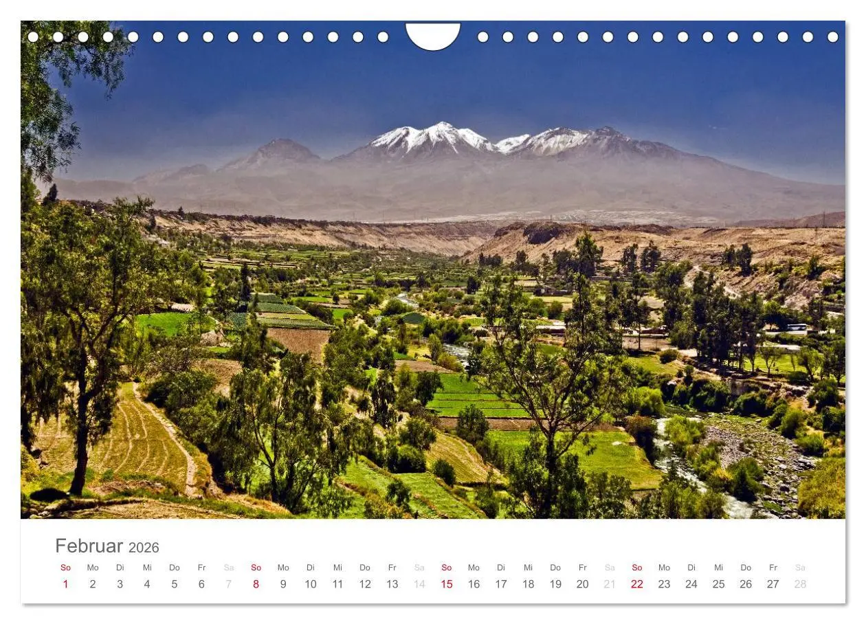 Bild: 9783457968116 | Peru - Perle der Anden (Wandkalender 2026 DIN A4 quer), CALVENDO...