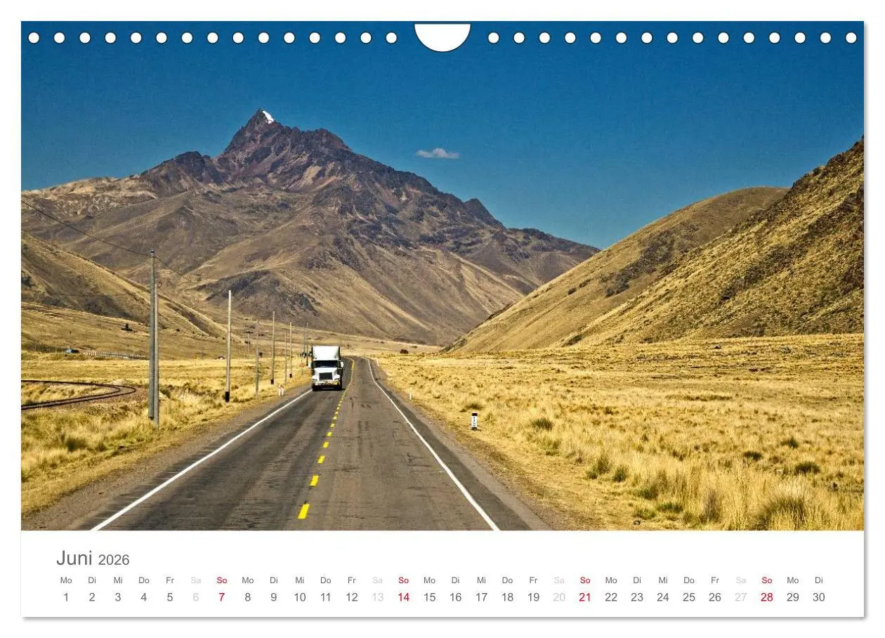Bild: 9783457968116 | Peru - Perle der Anden (Wandkalender 2026 DIN A4 quer), CALVENDO...