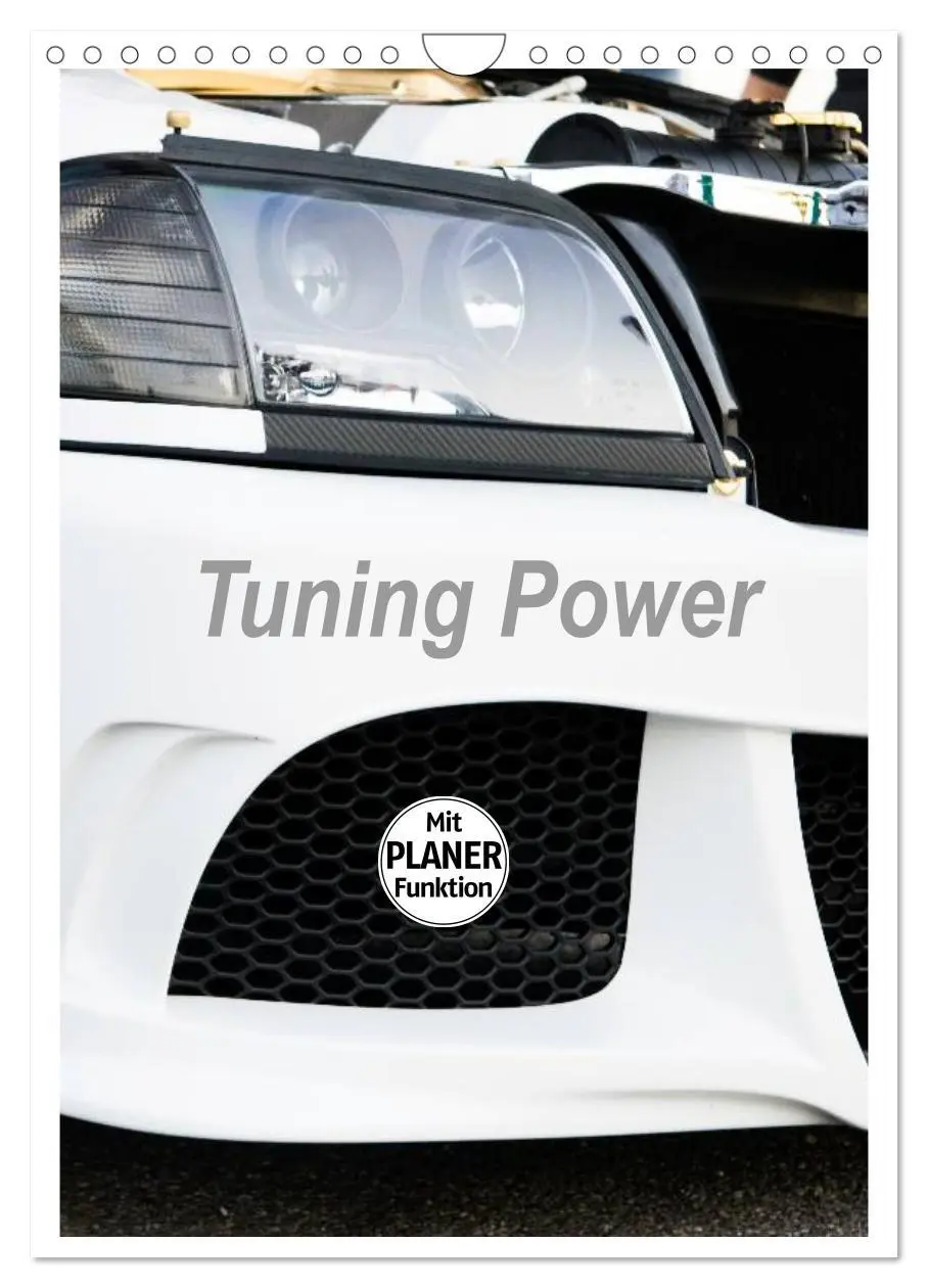 Cover: 9783516438116 | Tuning Power Planer (Wandkalender 2026 DIN A4 hoch), CALVENDO...
