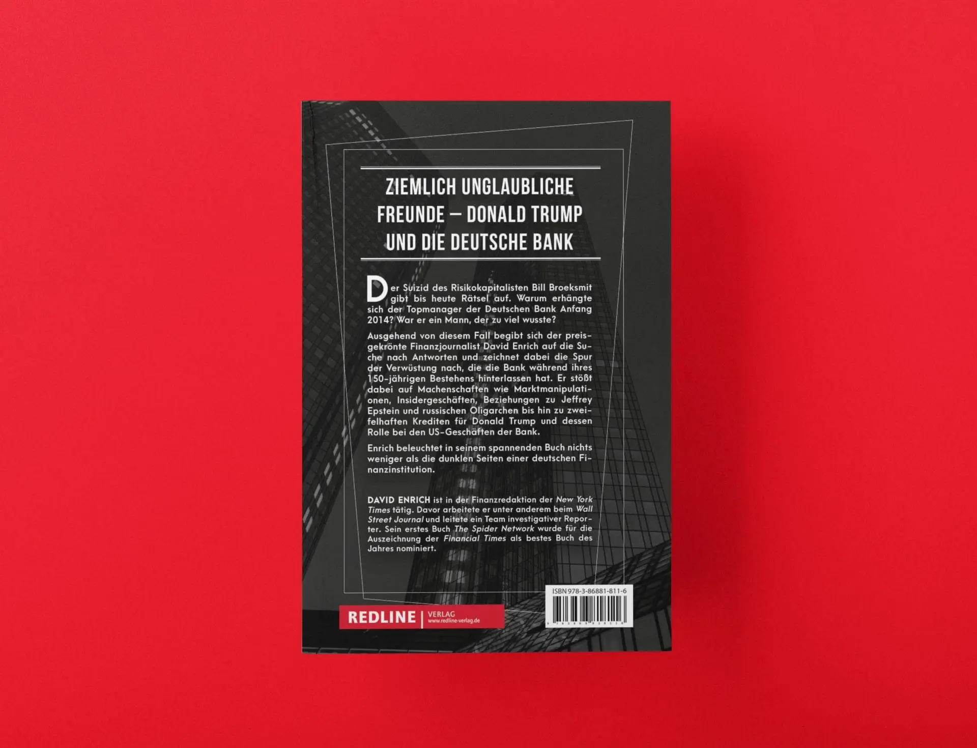 Rückseite: 9783868818116 | Dark Towers | David Enrich | Buch | 384 S. | Deutsch | 2020 | REDLINE
